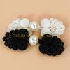 49MD Hand Sewing Fasteners Cheongsam Knot Pearls Closure Button Clothing Decoration Traditional Hand Costume Accessory 10PCS