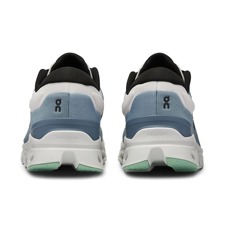 ON Cloudstratus 3 Wash Metal Men Sneakers Blue 3MD30111504