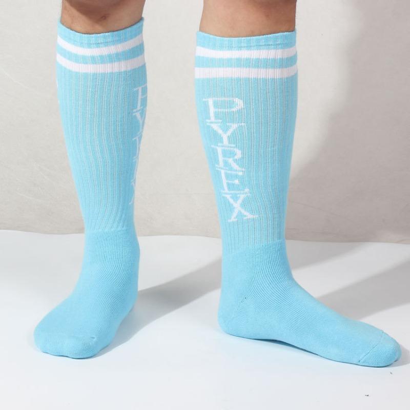 

Женские весенне-осенние новые спортивные носки до щиколотки для футбола 1 pair синий