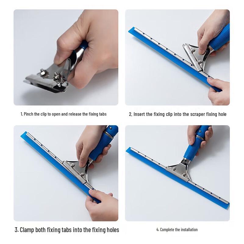 Xiao Yan Telescopic Glass Squeegee Cleaning Kit