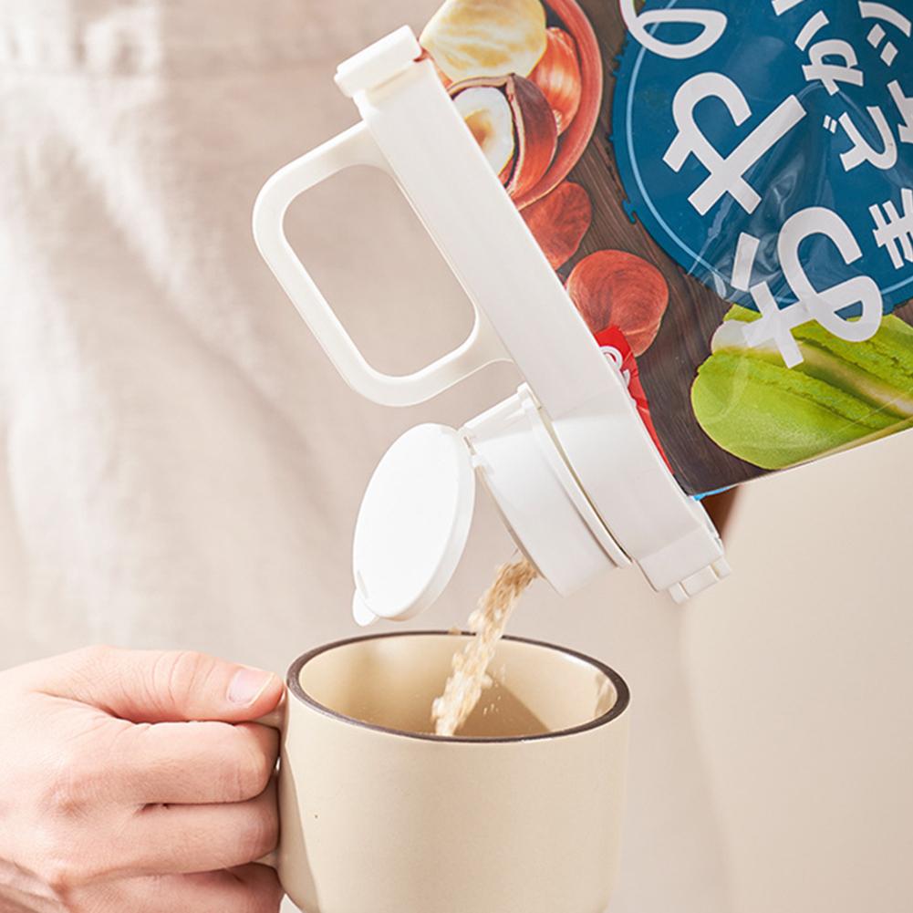 Verschließklammer für Lebensmittelbeutel, hält Lebensmittel frisch, Verschließklammer für Lebensmittelbeutel für den Aufbewahrungsorganisator für Lebensmittelsnacks