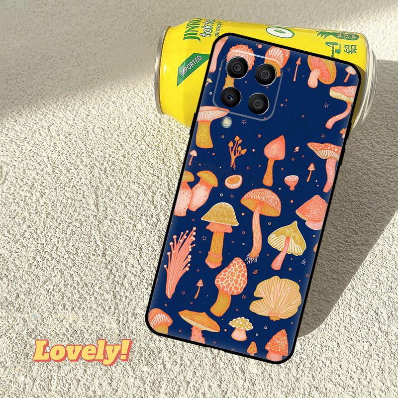 

Mushroom Case For Samsung Galaxy M52 M36 M06 M16 M56 M33 M15 M55 M31 M13 M12 M14 M53 M32 M35 M34 M54 Samsung M56