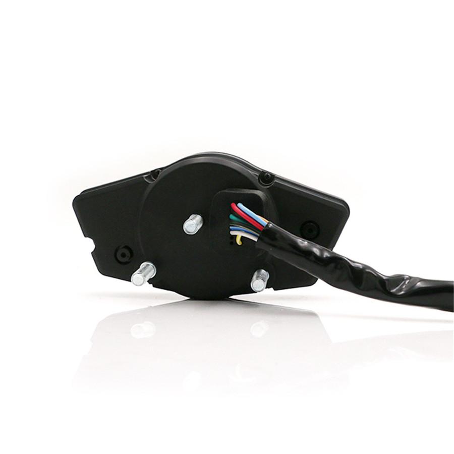 DC 12V LCD Digital Odometer Tachometer For 2 and 4 Cylinder Motorcycles