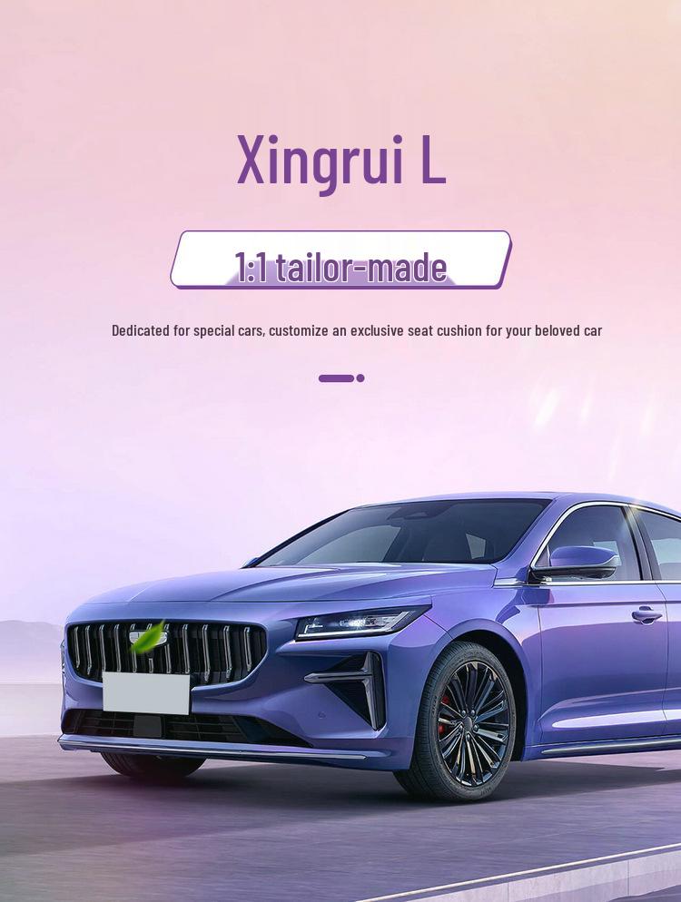 New Model Universal Full-Leather Car Seat Cushion Set for Xingrui L - Fits Five-Seaters, Suitable for All Seasons