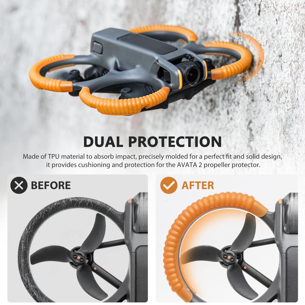 STARTRC DJI AVATA 2 Propellerschutz Propellerschutzabdeckung AVATA 2 Zubehör für DJI AVATA 2 Fly More Combo Propellerschutzvorrichtung