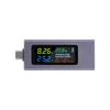 Probador de Capacidad USB+Tipo-C CC 4,5-50V 0-8A Voltímetro Amperímetro Multiusos Medidor de Potencia Módulo de Potencia Probador de Carga
