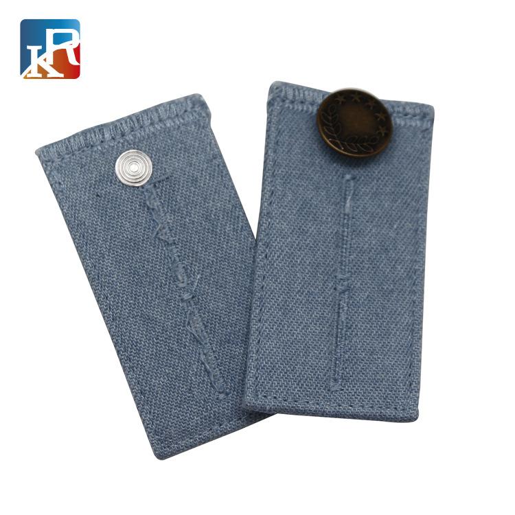 

Брюки с эластичной пряжкой Джинсы с расширенной пряжкой Брюки из регулируемой ткани Брюки Джинсовая ткань с удлиненной пряжкой на талии 35x70mm светло-синий