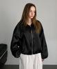 Vascara Satin Volume Blouson Jacket (3Colors)