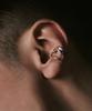 Hustad 244 Stam Earcuff _925 Silver Ear Cuff