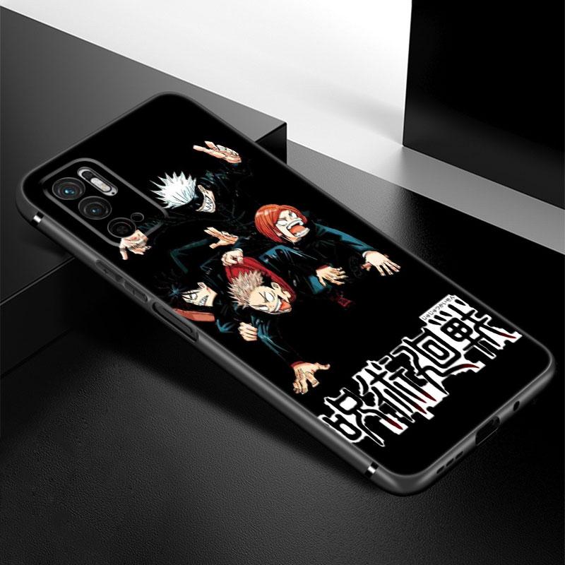 Anime Jujutsu Kaisen Ryomensukuna Fall Für Xiaomi Redmi Hinweis 7 8 9 10 Lite 11 11E 11T 12 Pro 11S 4G 10T 5G 8T 9S 10S TPU Abdeckung