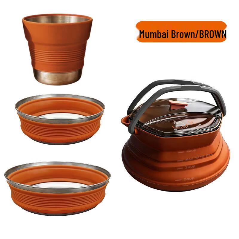 

Portable Multifunctional Travel Kettle Set