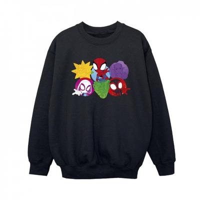 Jungen-Sweatshirt „Spidey And His Amazing Friends Faces“.