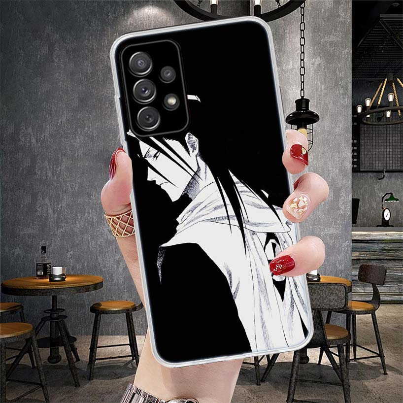 Bleach Kuchiki Byakuya Weiche Handyhülle Für Samsung Galaxy A12 A22 A32 A52 A72 A02S A51 A50S A71 A70 A31 A20S Note 20 Ultra S10 A