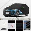 For Toyota Raize Anti-UV Sun Shade Rain Snow Resistant Black Cover Dustproof Car Umbrella Full Car Cover Outdoor Protection