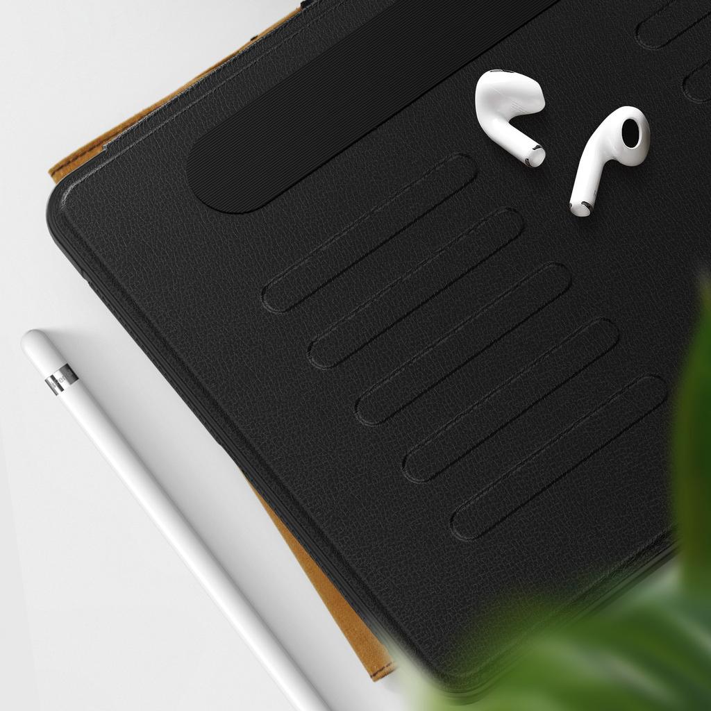 For iPad 10.2 (2021)/10.2 (2019)/10.2 (2020) Case Shockproof Card Holder Flip Tablet Cover with Pen Slot