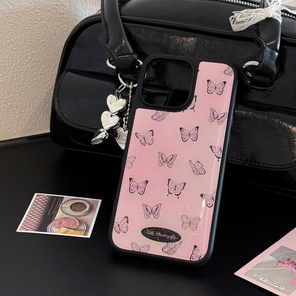 Kreatywne etui motylkowe na iPhone 13 iPhone 15 iPhone 16 Pro Max