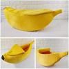 Cute Banana Shape Cat Nest Pet Bed Puppy Kitten Warm House Bed Soft Warm Cat Bed for Winter Lovely Pet Supplies