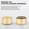 4/8/12 PCS Speaker Isolation Feet Pad Shock Absorbing Foot Pad Aluminum Alloy Audio Isolators for Subwoofer DAC CD Turntable Amp