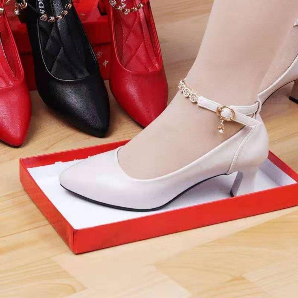 

Versatile, Comfortable, Classic and Fashionable Soft-soled High Heels 35 бежевый