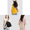 University Nylon Casual Backpack Large Capacity Travel Bag For Female Students