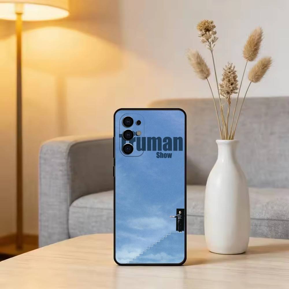 T-The T-Truman S-Show Phone Case Black Silicone Soft For Samsung S25,S24,S21,S22,S23,S30,Ultra,S20,Plus,Fe,Lite