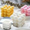 Reusable Ball Cube Aromatherapy Candle Mold Silicone DIY Craft Mould Baking Tool