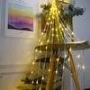 Waterfall Running Water String Light Fairy  Indoor Outdoor Light for Yard Garden Christmas Tree Wedding Party Holiday Decoration