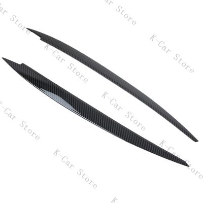 Auto světlomet Obočí Kryt očního víčka ABS Carbon Fiber Poutavé Pro VW Golf 7 VII GTI GTD R MK7 2013-2017