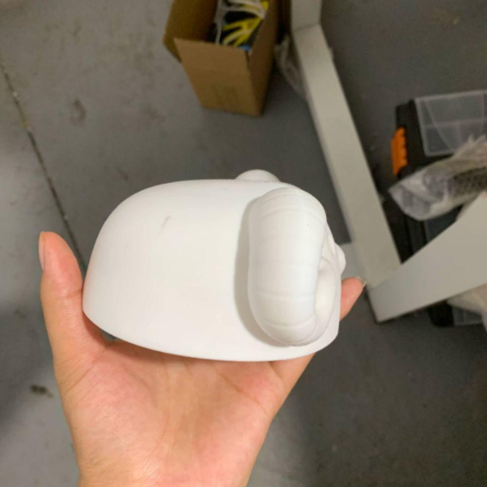 Sheep Roll Horn Shape Reptile Hidden Cave 3D Printed Aquarium Landscaping Chews