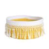 New Tassel Desk Storage Box Cotton Thread Weaving Thicken Storage Basket Cosmetic Case Kids Toys Org