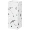 Six-Umbrella Steel Holder Stand - White