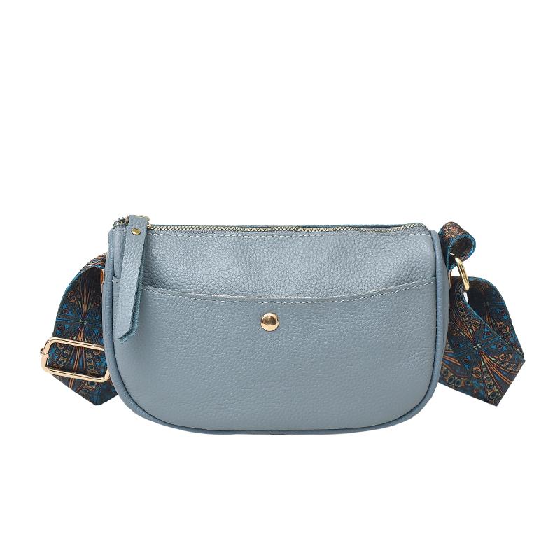 100% Genuine Leather Women's Bag Handbag Fashion Female Messenger Phone Bag 2025 Luxury Cow Leather Women Shoulder Crossbody Bag