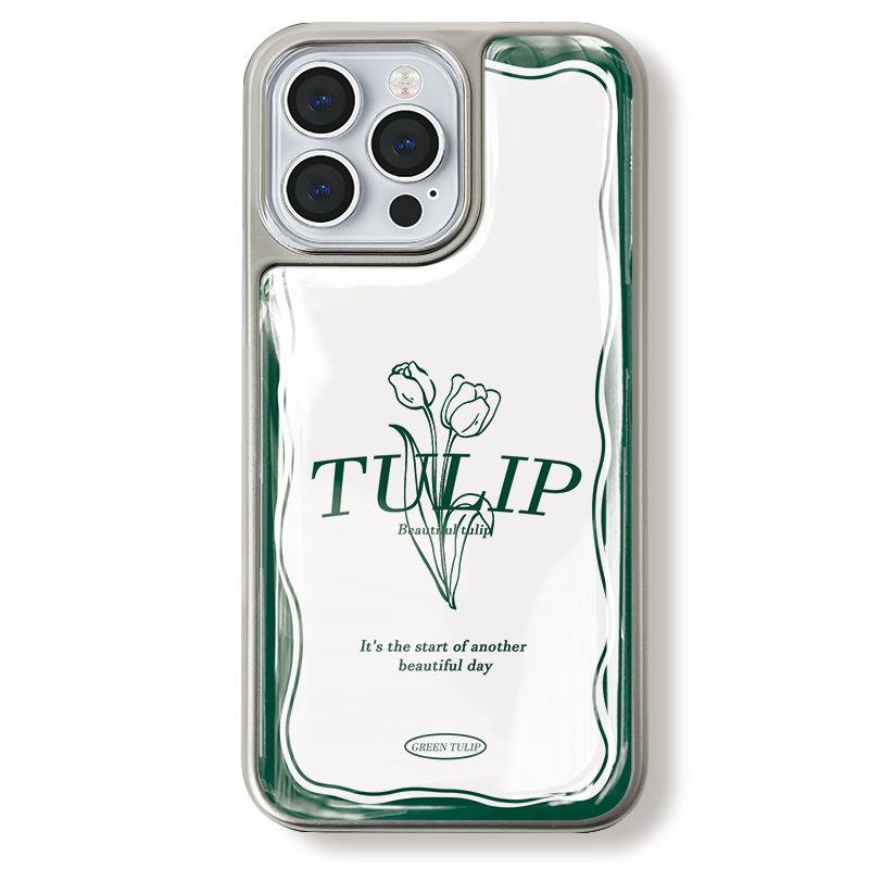 

Zhitai iPhone 15 Pro/14 Case: Stylish Ins-Inspired Apple 16 Silver Edge Electroplated Design, Compatible with Huawei Mate 60 iPhone 17 Pro