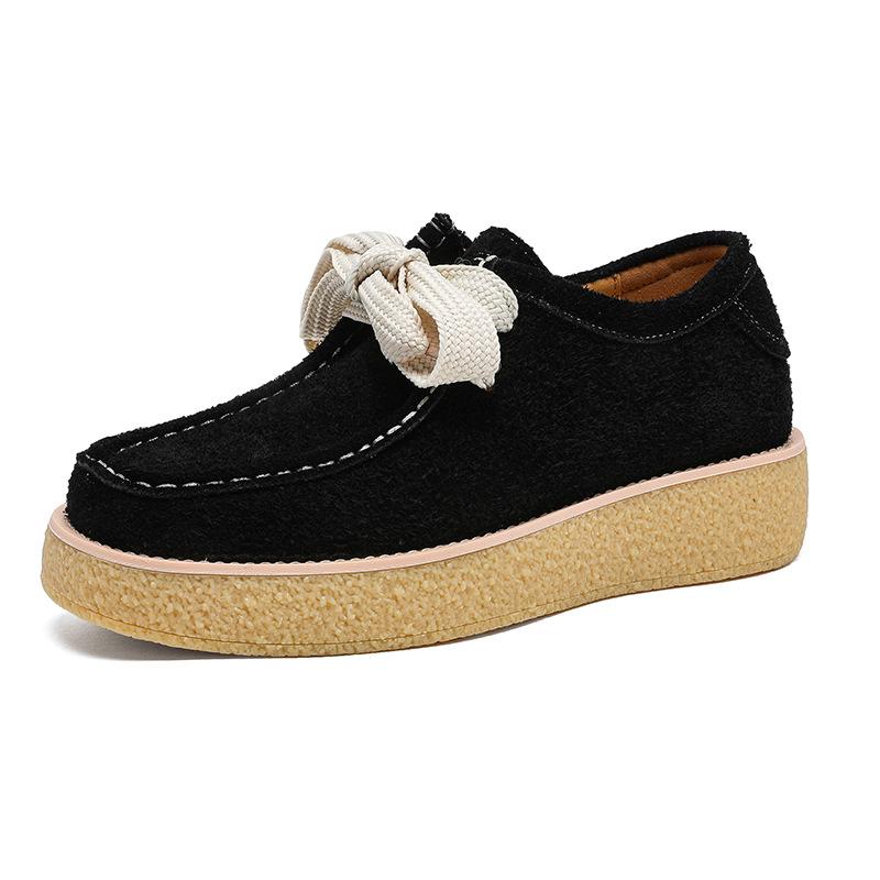 2025 New Men's Anti-velvet Retro Sole Heightening Lace-up Shoes 8706 Purple, Black, Green, gray-J