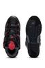 Mixed Material Skate Style Sneakers for Size Black [HUGO] Men, 40,