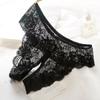 Sexy Plus Size Erotic Panties Open Lace Thong Sheer Mesh Briefs Women's Underwear XL-XXXXL
