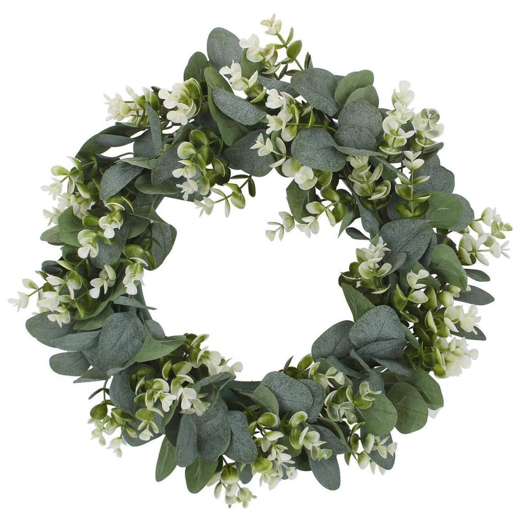 42cm Decoration Artificial Flower Fake Rattan Leaves Lifelike Party Plant Spring Summer Wall Wreath Decor Garland