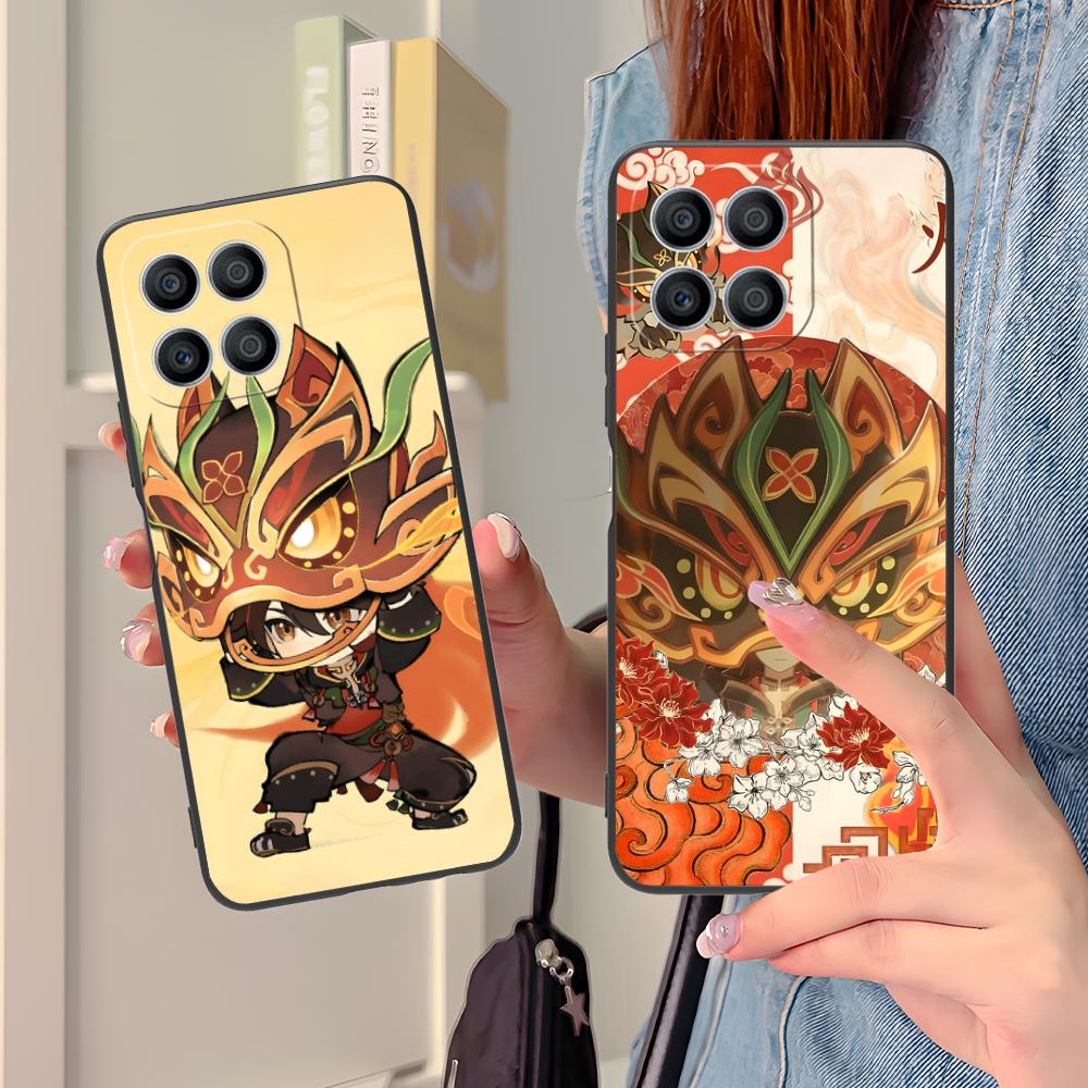 Game GI Gaming Mobile Phone Case for Honor 90 80 70 60 50 30 20 10 9 8 7 Pro S SE Lite 5G Colorful Printing Cover Luxury Cover