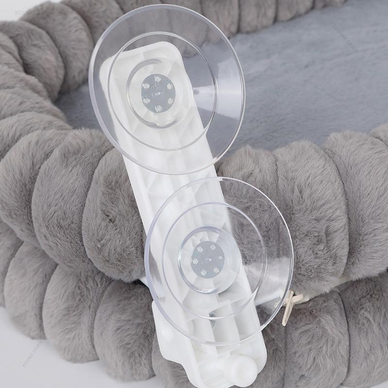 Xiaomi Cat Sleeping Pad Winter Cat Bed Warmth Cat Window Hammock with Strong Suction Cups Double-Sided Plush Non-Slip Pet Supplies