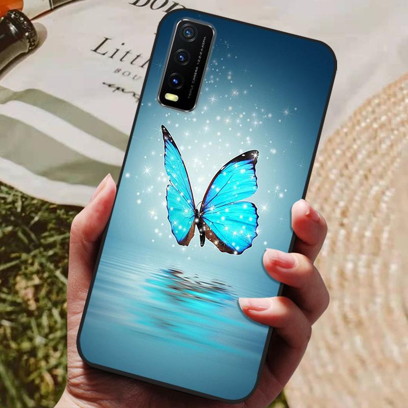 For Vivo Y11S Case Silicone Soft TPU Phone Cover For Vivo Y12s V2027 Case Cartoon Case Protective Bumper For Vivo V2032 Y11s