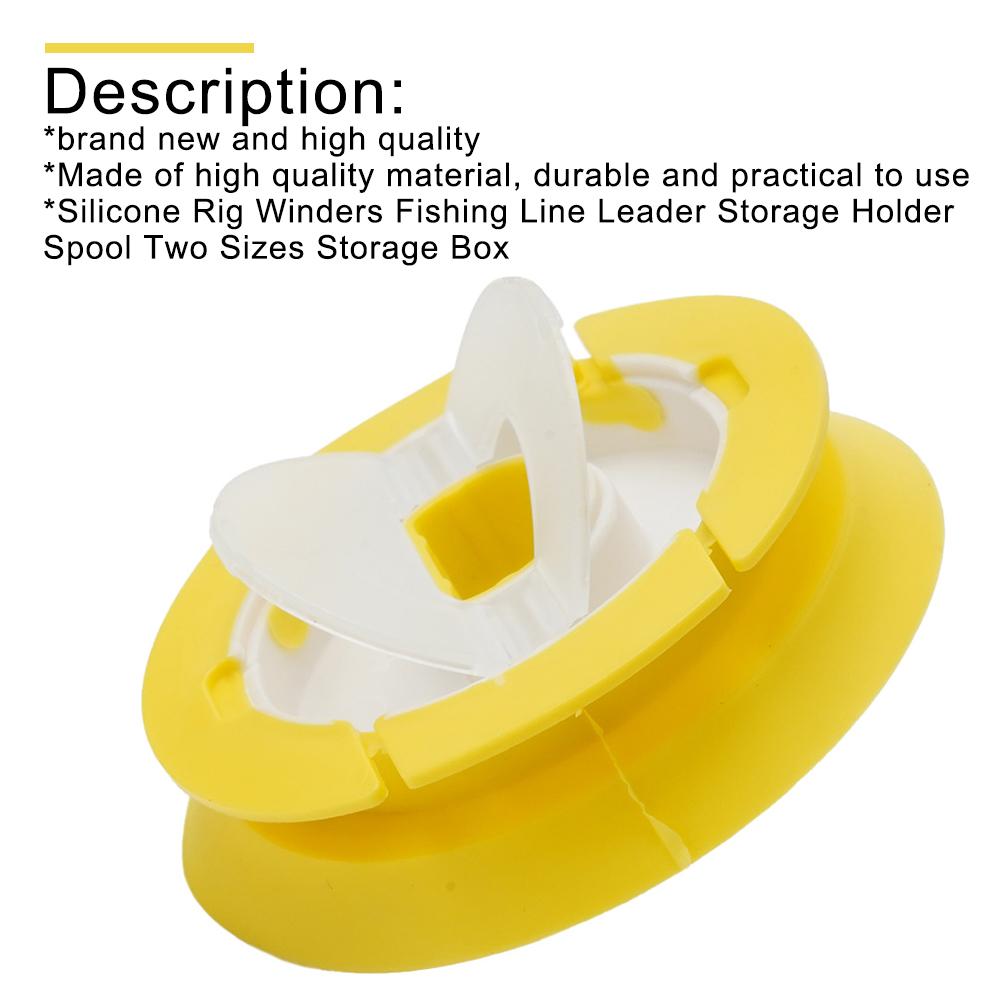 Fishing Line Silicone Rig Winders Fishing Line Leader Fishing Tackle Accessorie