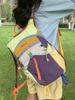 Women's Colorblock Student Travel Backpack - Trendy, Lightweight, Large Capacity