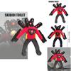Skibidi Toilet Plush Toy Funny And Super Soft 30cm Height