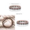 Black Hematite Beaded Bracelets For Men And Women Handmade Geometric Style Travel Gift