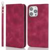 For iPhone 14 Pro Max Stand Case Magnetic Closure Skin Touch Leather Flip Phone Cover with Wallet
