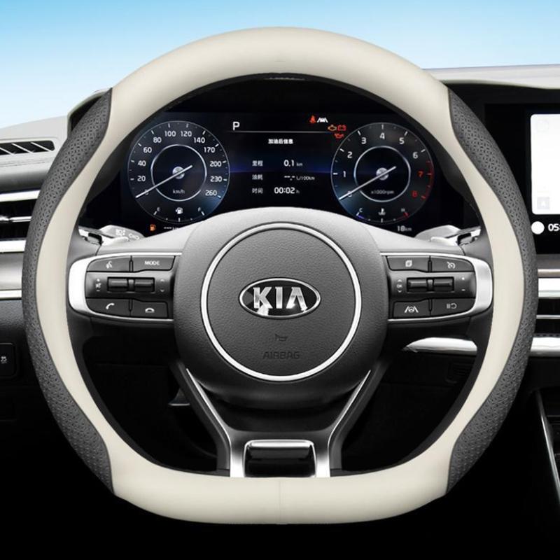 Housse de volant de voiture pour Kia Sportage EV9 Bongo 3 Ceed Stonic Proceed Sorento Niro Soul Carnival Stinger Rio Accessoires