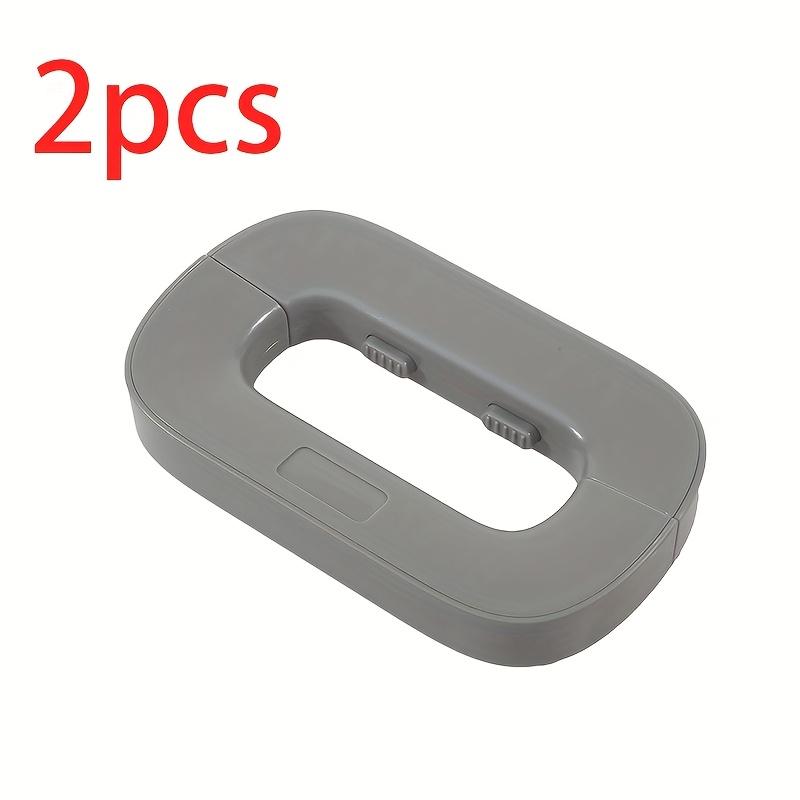 

2pcs Heavy-Duty Refrigerator Locks with Anti-Pinch Safety Latch - Easy Installation,No Tools Needed, Secure Door Lock for Fridge