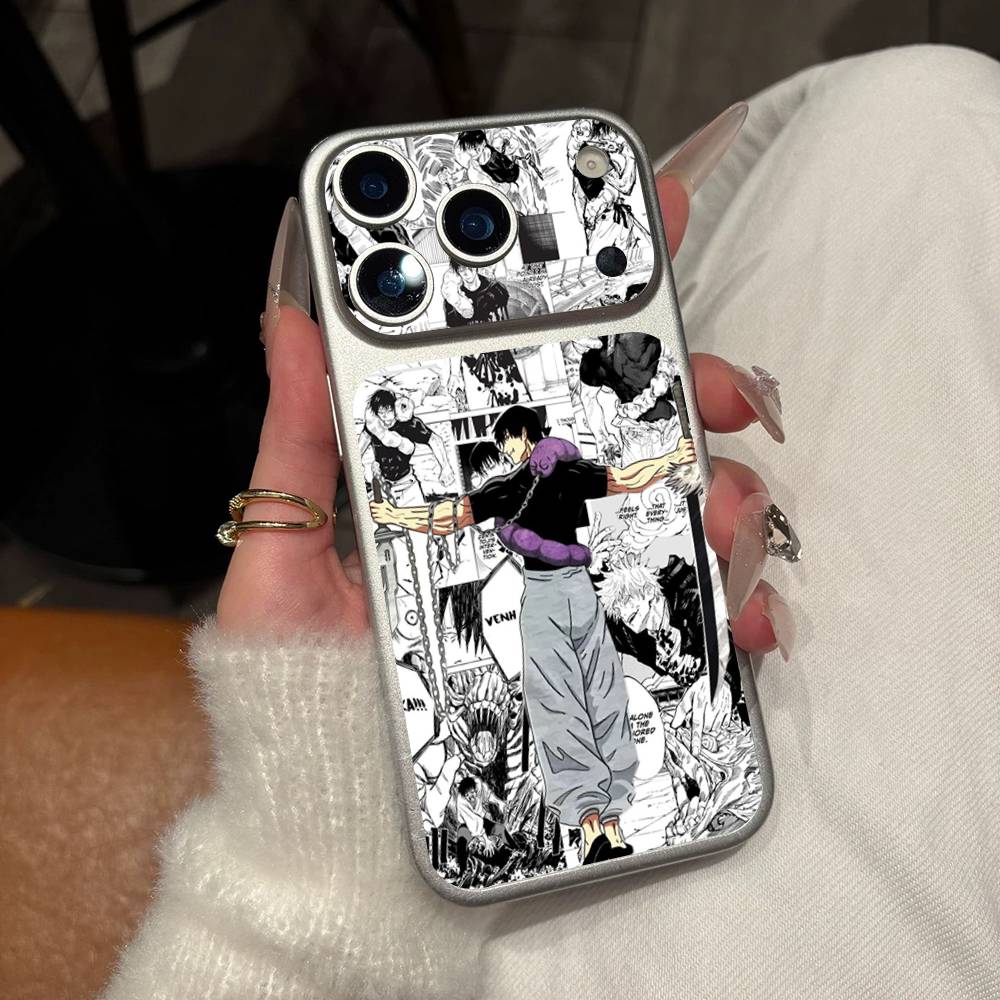 

J-Jujutsu Toji Kaisen F-Fushiguro For IPhone 17 Pro Max /17 Pro Body Back Cover Decal Skin Colorful Rear Protective Sticker Film iPhone 17 Pro
