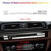 CD Center Panel Mode Button Cover Trim For BMW 5 6 7 F10 F11 F07 F01 F02 F12 F06