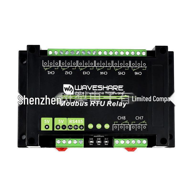 

Industrial Modbus RTU 8-Way Relay Module with RS485 Interface and Isolation Protection Relay
